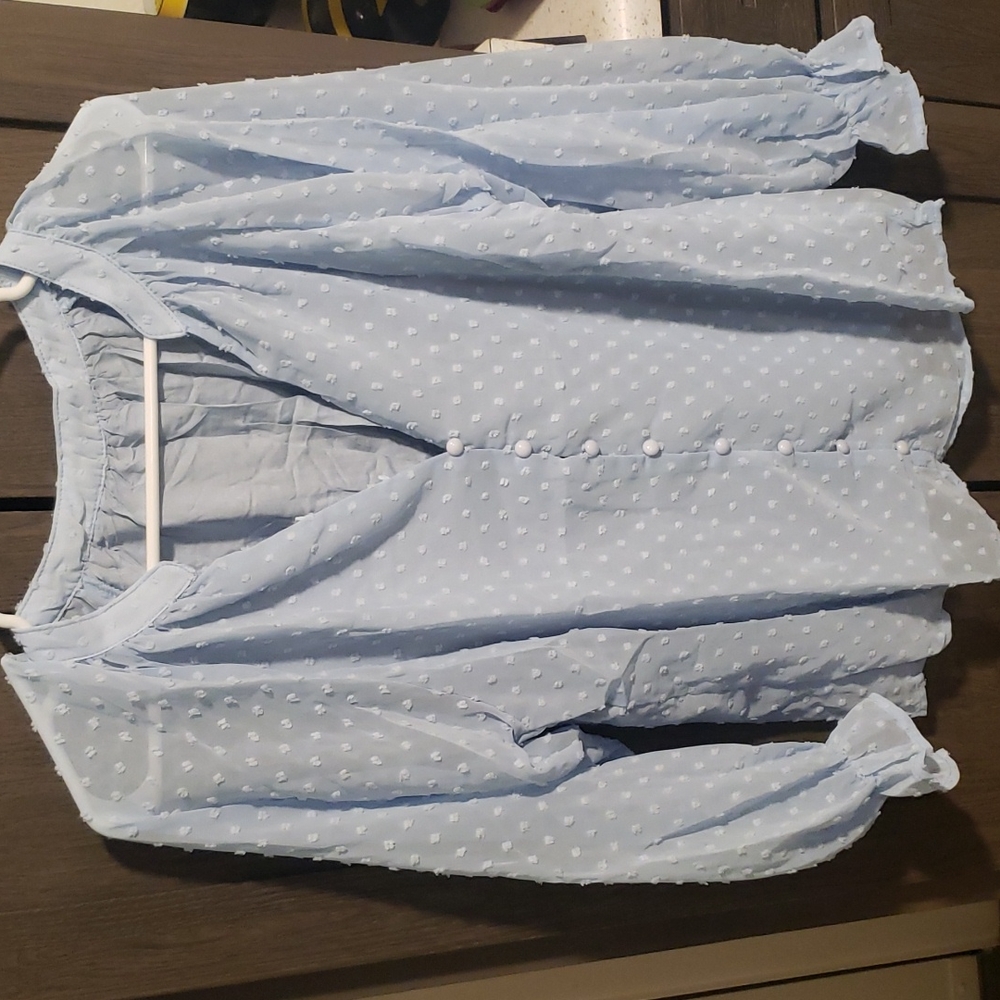 L left😁New boutique swiss dot top - Picture 6 of 9